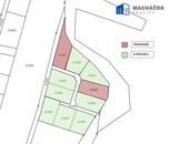 Parcely, 284 m2 až 341 m2, v obci Duchcov, u rybníku Leontýna, cena 430000 CZK / objekt, nabízí 