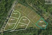 K prodeji stavební parcela 1.155 m2, v Obci Mariánské Radčice, cena 1782500 CZK / objekt, nabízí 